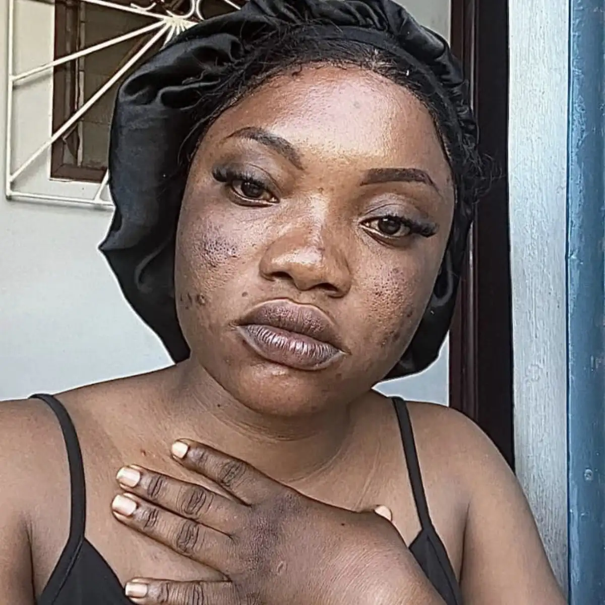 Gel douche blanchissant