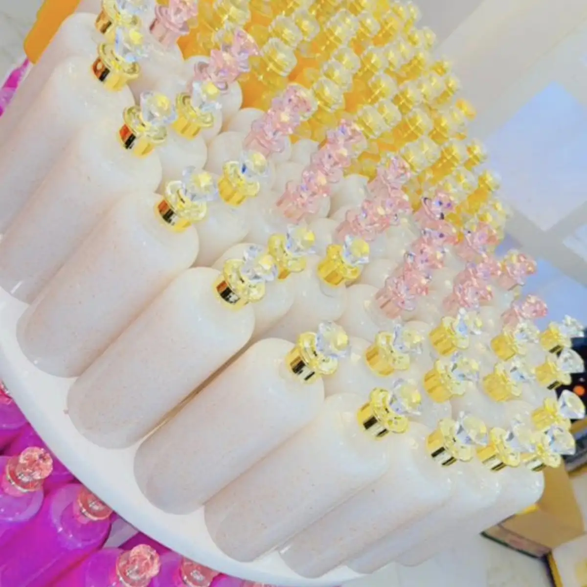 Gel douche blanchissant