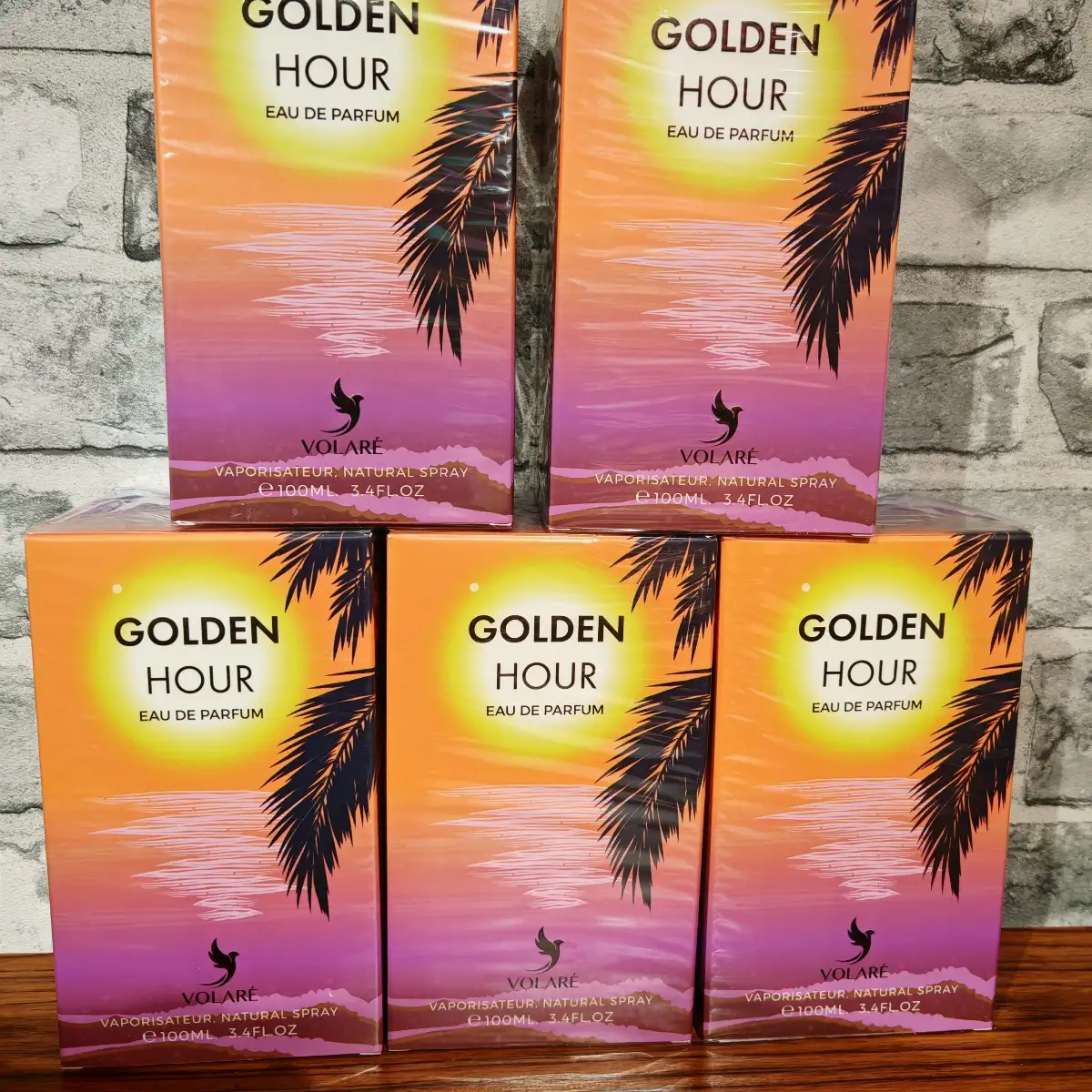 Parfum mixte golden hour