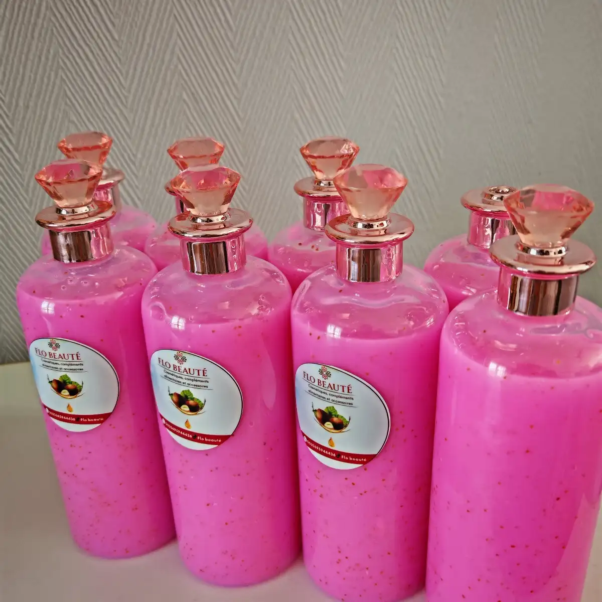 Gel douche gommant ultra blanchissant