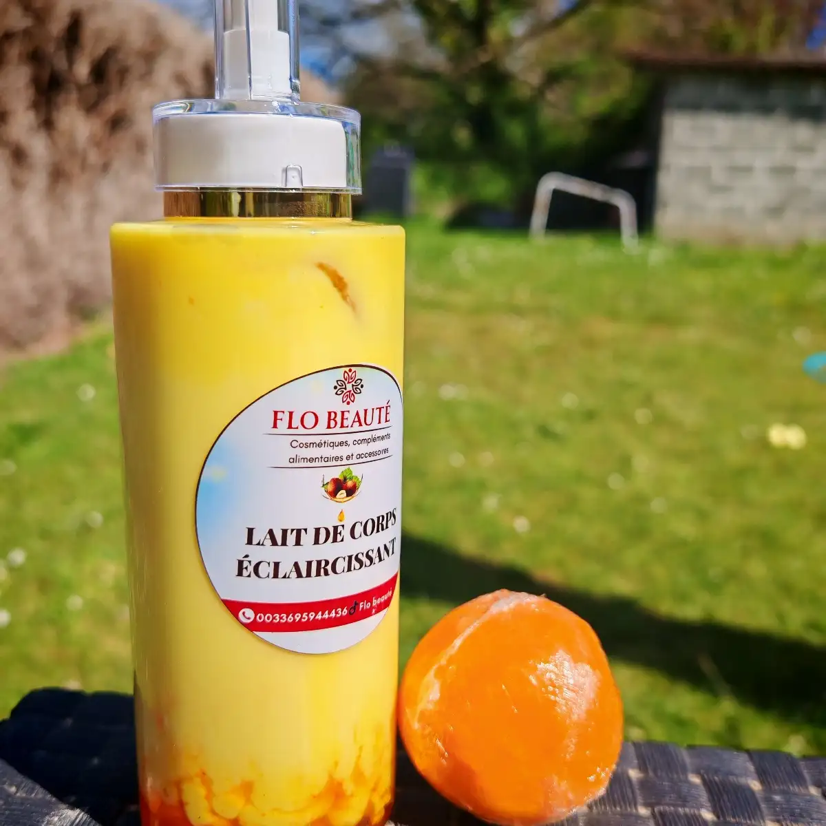 Lait corporelle et savon visage