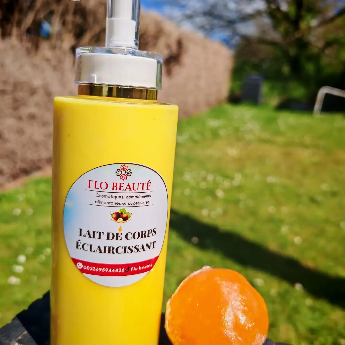 Lait corporelle et savon visage
